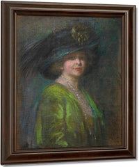 Hat And Shadow By Alice Pike Barney Fine Art Print