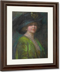 Hat And Shadow By Alice Pike Barney Fine Art Print