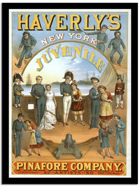 Haverly's  Vintage Poster Fine Art Print