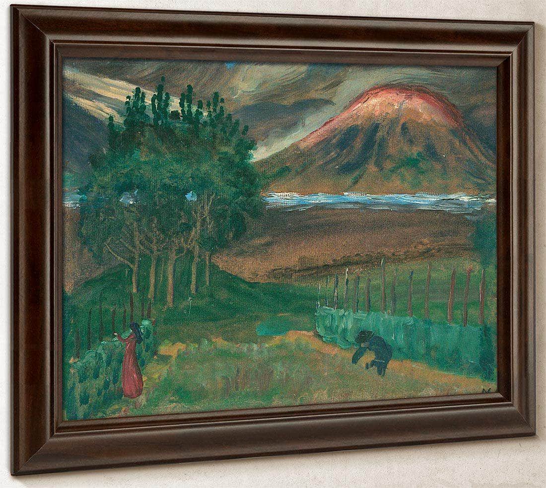 Haymaking By Nicolai Astrup Fine Art Print