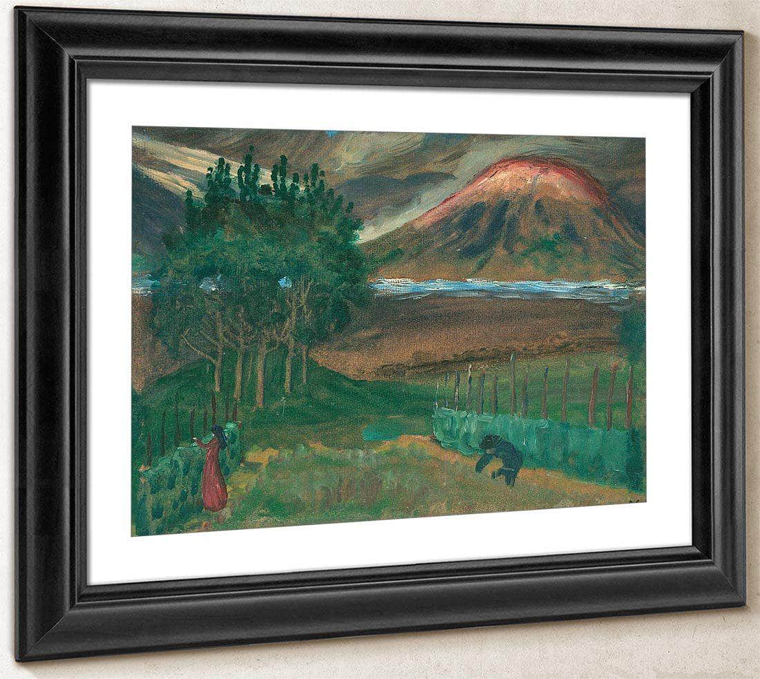 Haymaking By Nicolai Astrup Fine Art Print