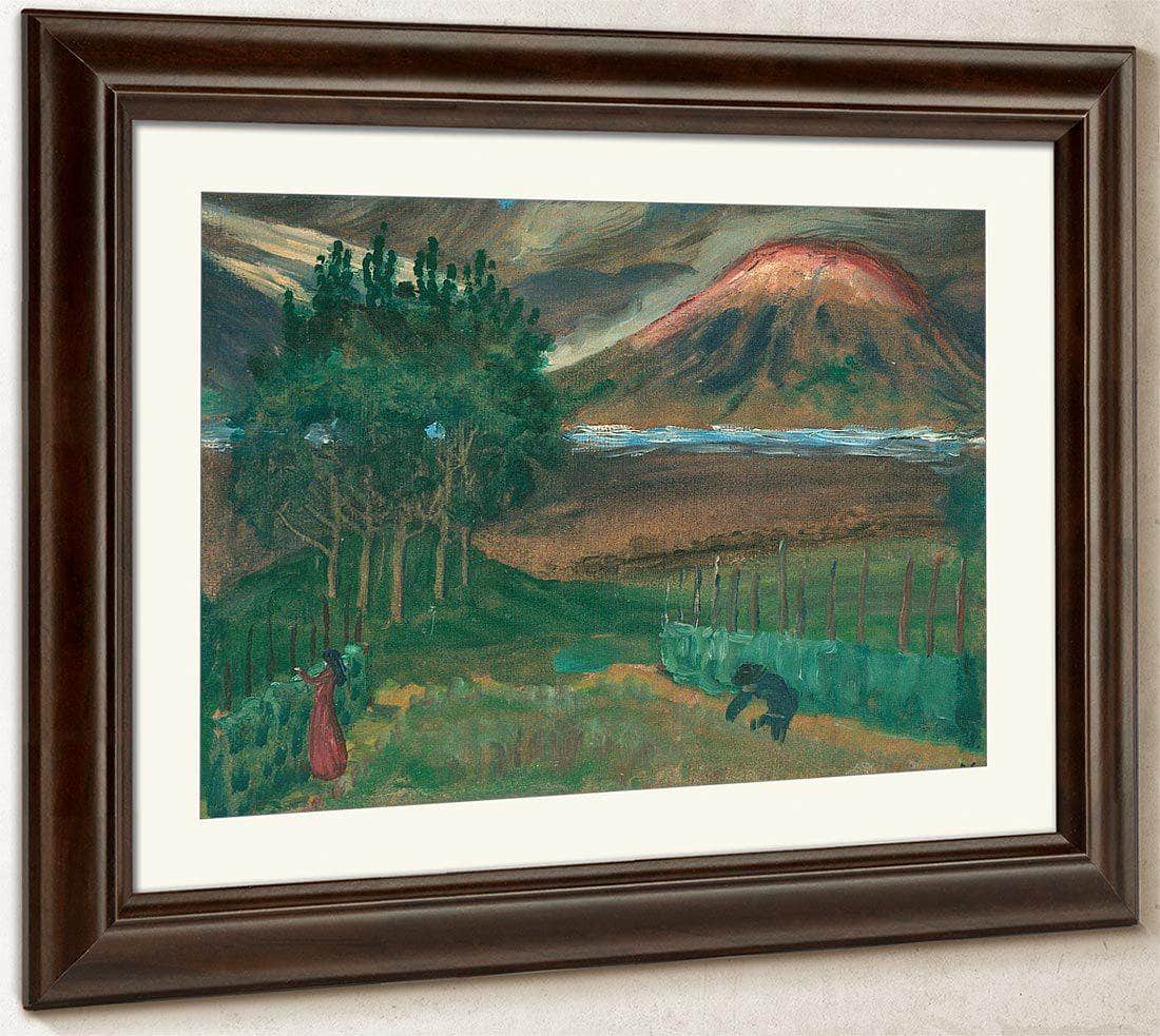 Haymaking By Nicolai Astrup Fine Art Print