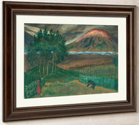 Haymaking By Nicolai Astrup Fine Art Print