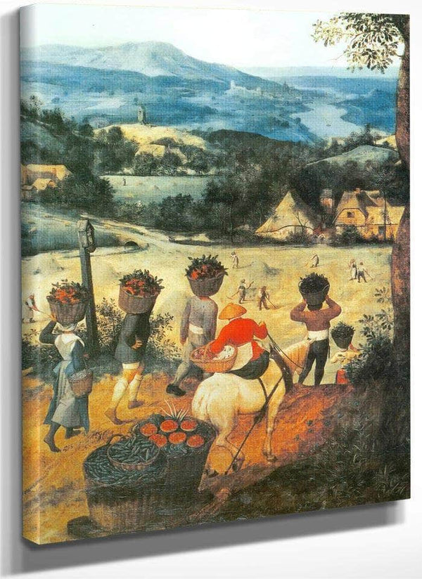 Haymaking By Pieter Bruegel Fine Art Print