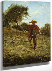 Haymaking By Winslow Homer Fine Art Print