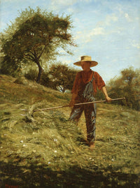 Haymaking By Winslow Homer Fine Art Print