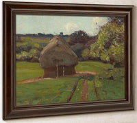 Haystacks By William Wendt Fine Art Print