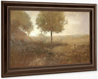 Hazy Morning Montclair By George Inness Fine Art Print
