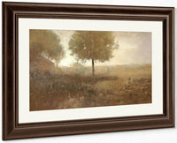 Hazy Morning Montclair By George Inness Fine Art Print