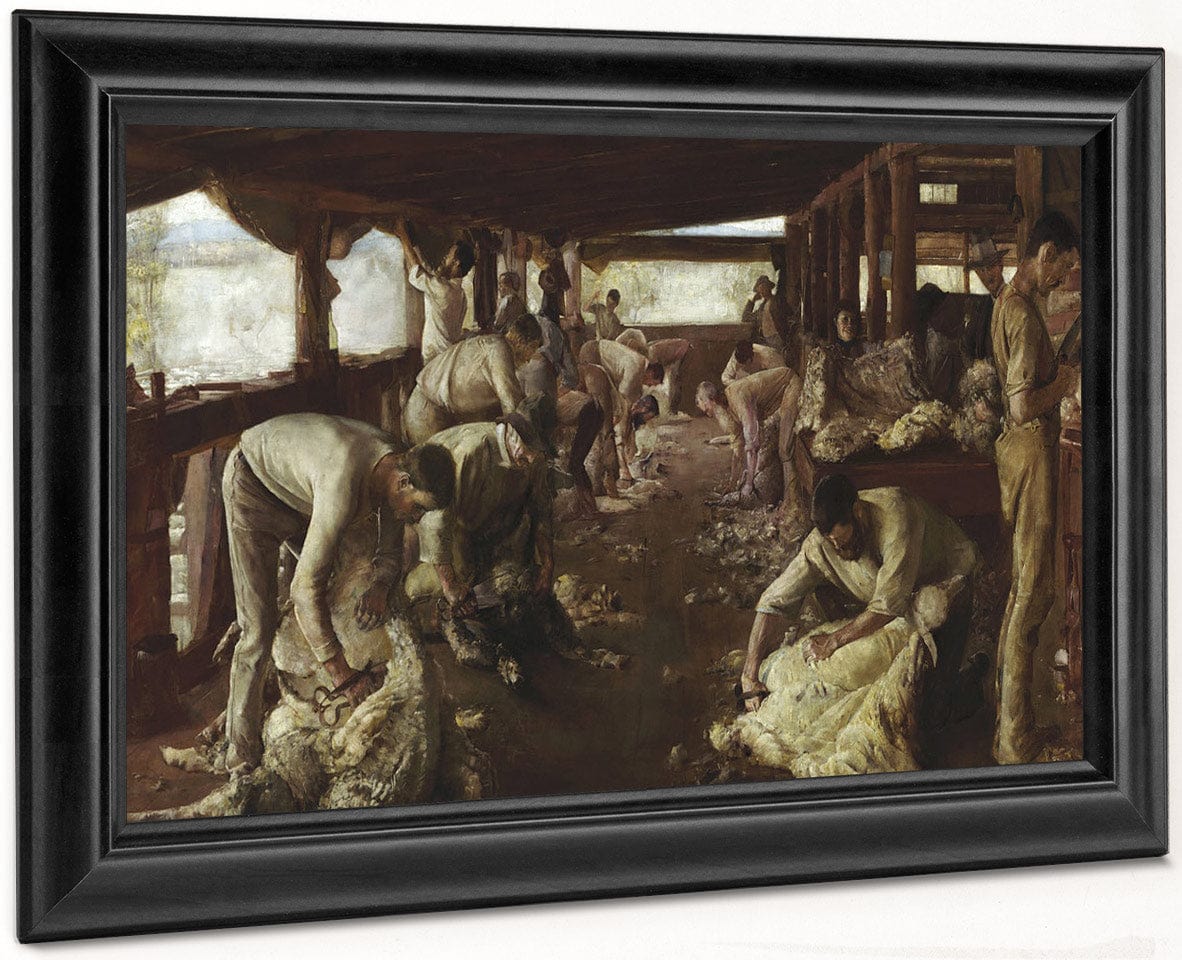 He Golden Fleece By Tom Roberts Fine Art Print