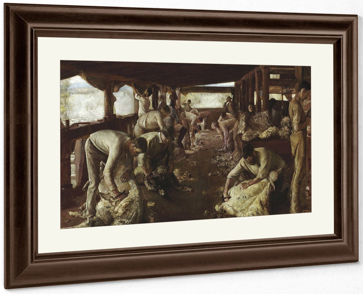 He Golden Fleece By Tom Roberts Fine Art Print