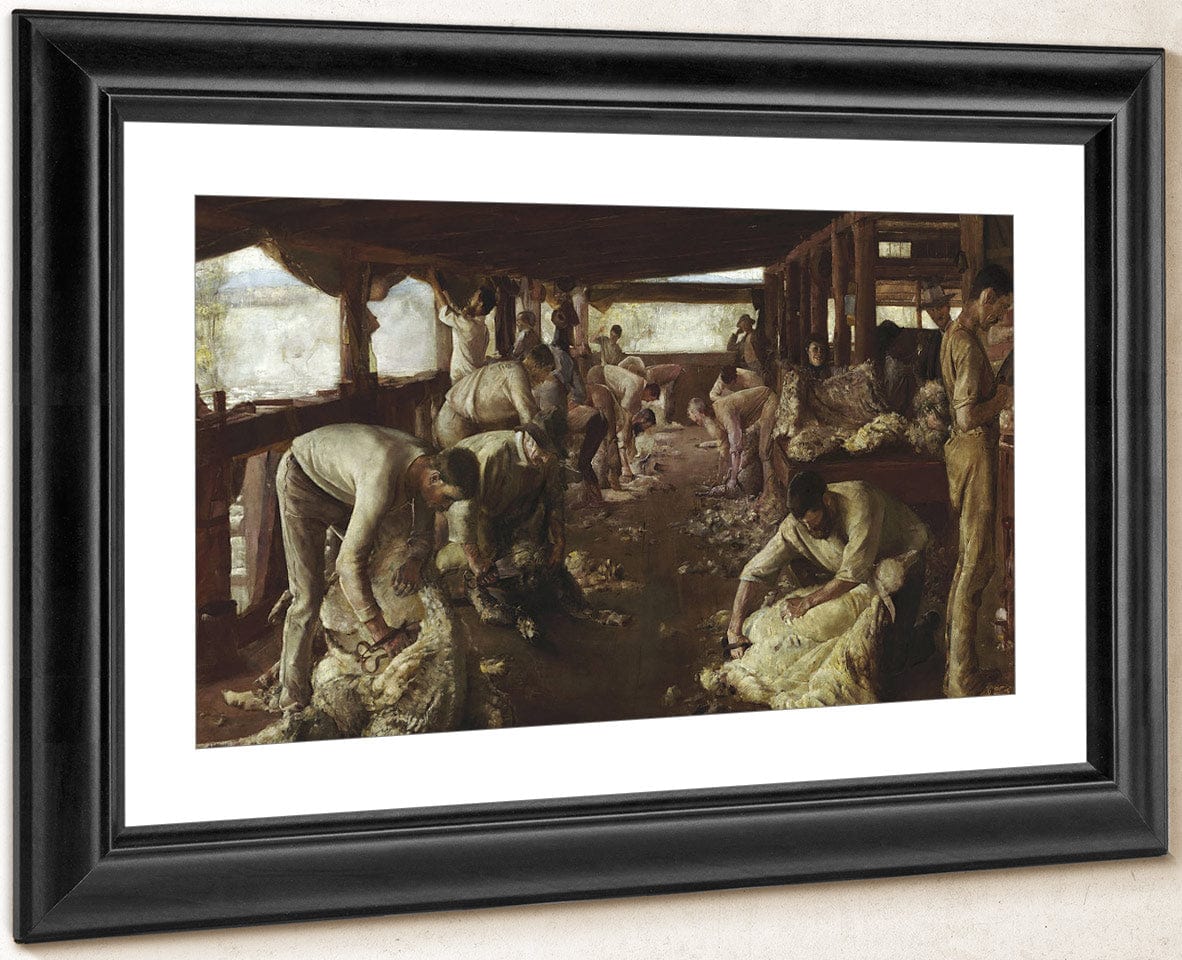 He Golden Fleece By Tom Roberts Fine Art Print