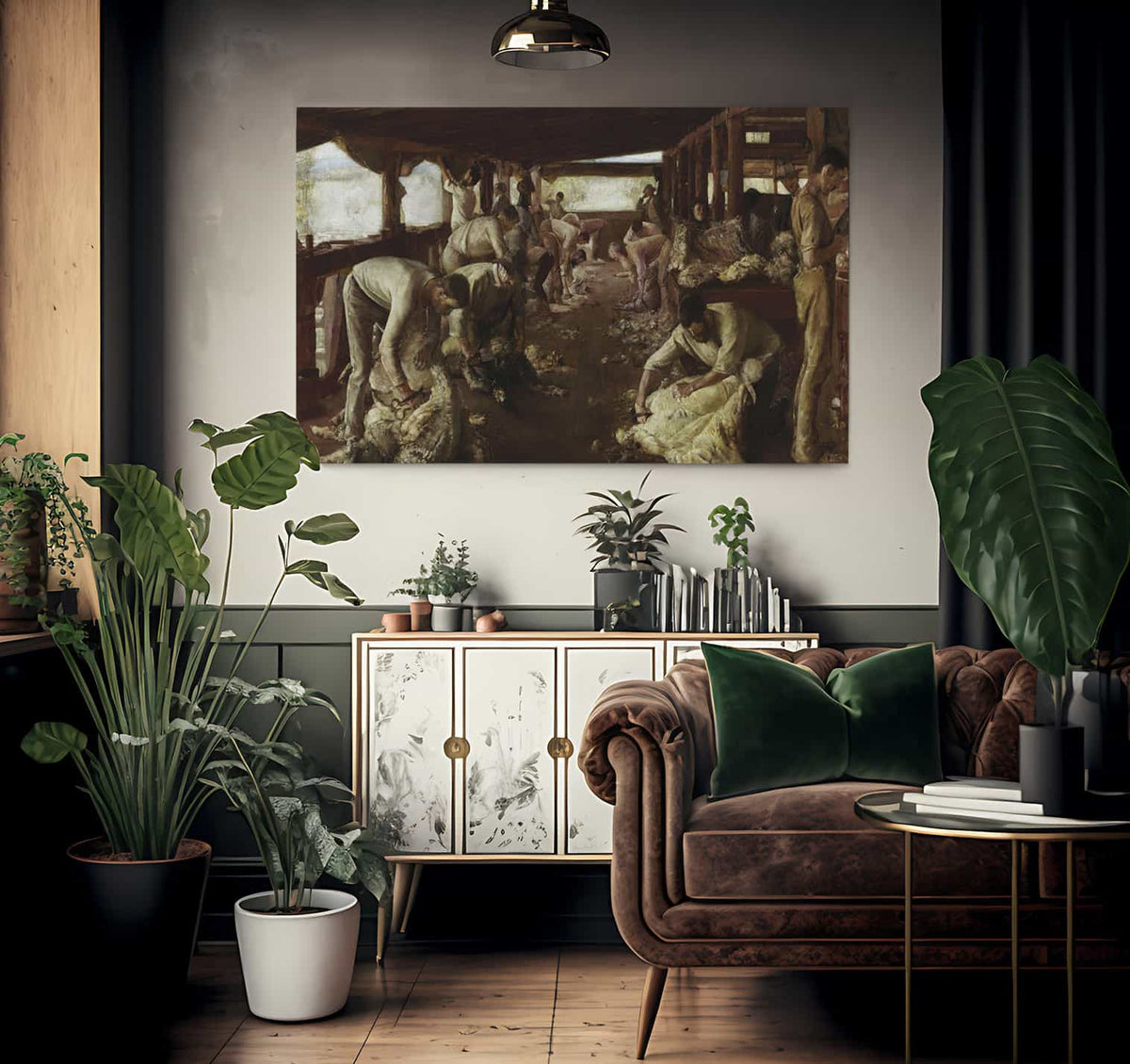 He Golden Fleece By Tom Roberts Fine Art Print