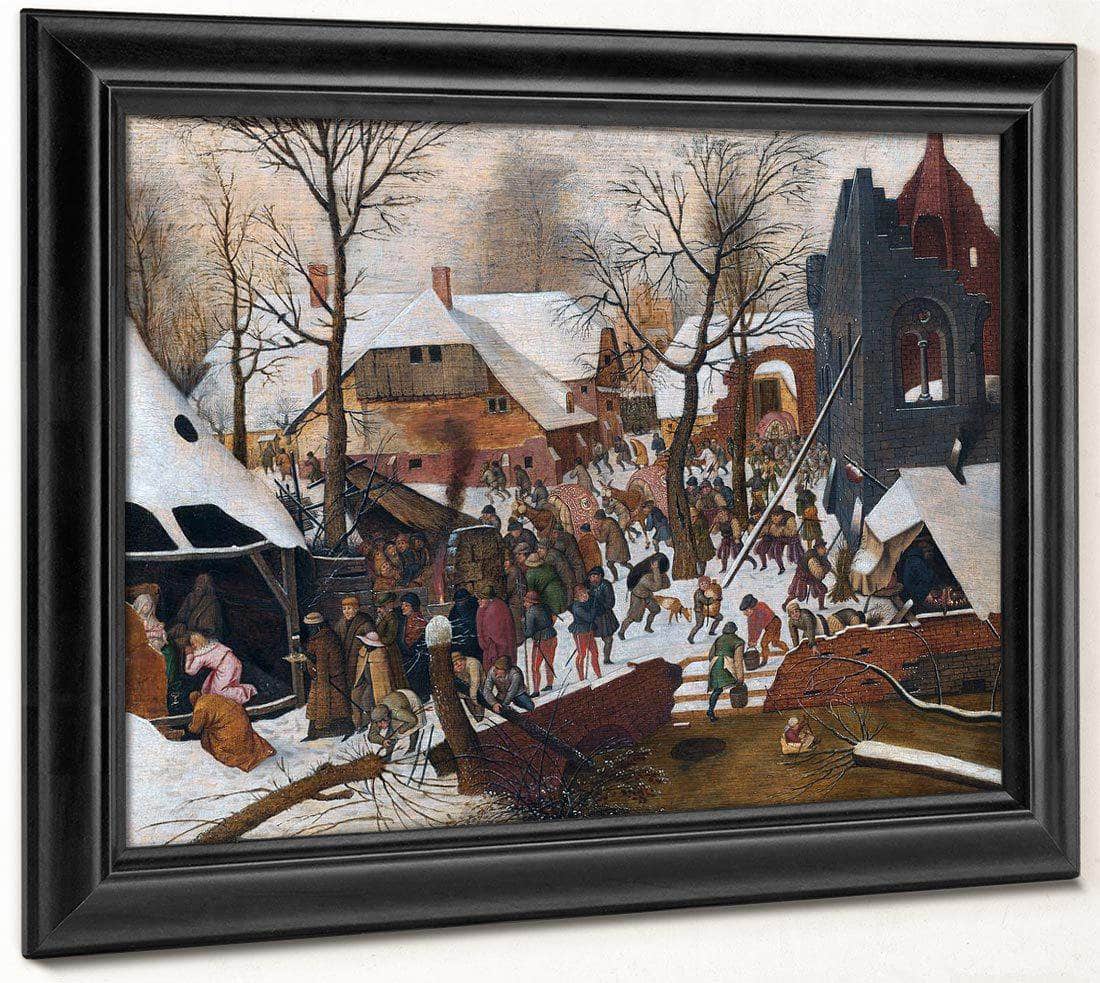 He Kings In The Snow 1567 Tempera 35X55Cm Museum Oskar Reinhart Am Stadtgarten 1 By The Elder Fine Art Print
