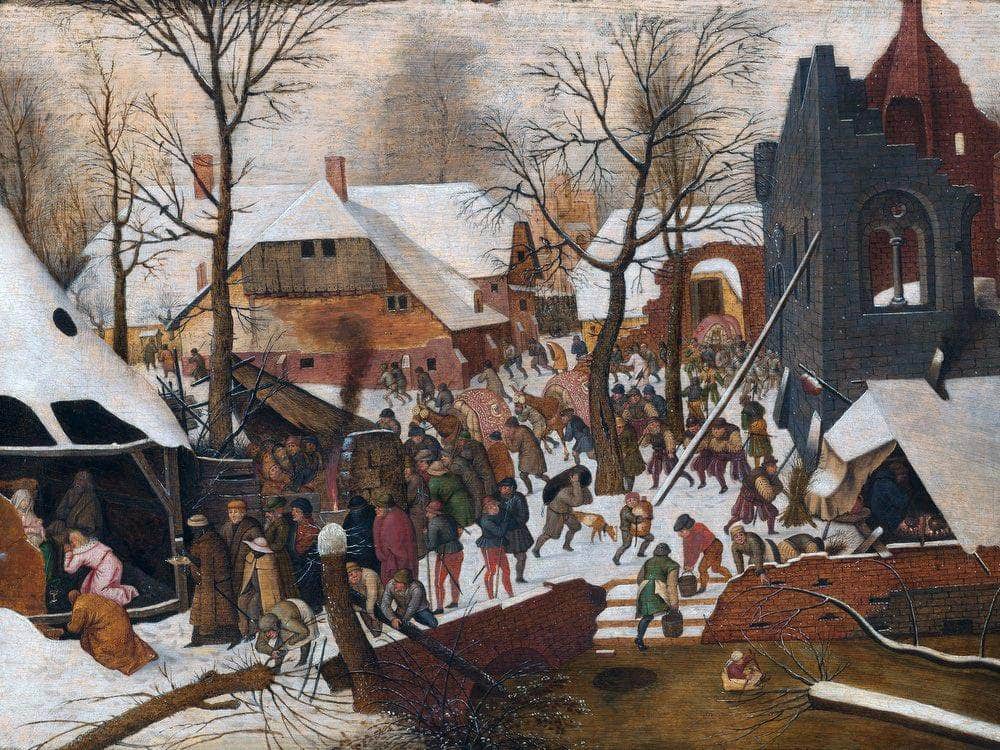 He Kings In The Snow 1567 Tempera 35X55Cm Museum Oskar Reinhart Am Stadtgarten 1 By The Elder Fine Art Print
