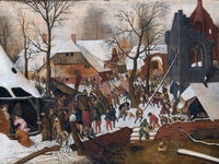 He Kings In The Snow 1567 Tempera 35X55Cm Museum Oskar Reinhart Am Stadtgarten 1 By The Elder Fine Art Print