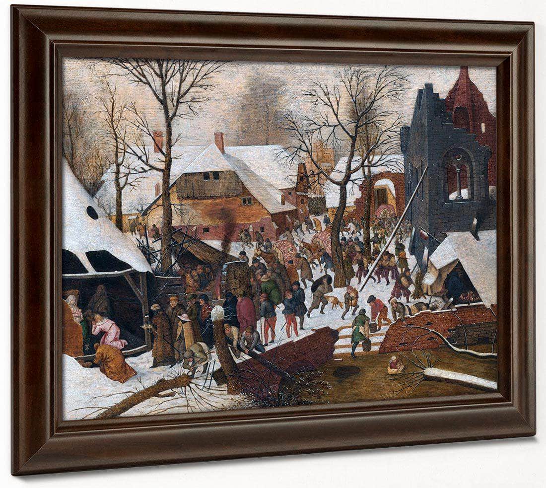 He Kings In The Snow 1567 Tempera 35X55Cm Museum Oskar Reinhart Am Stadtgarten 1 By The Elder Fine Art Print