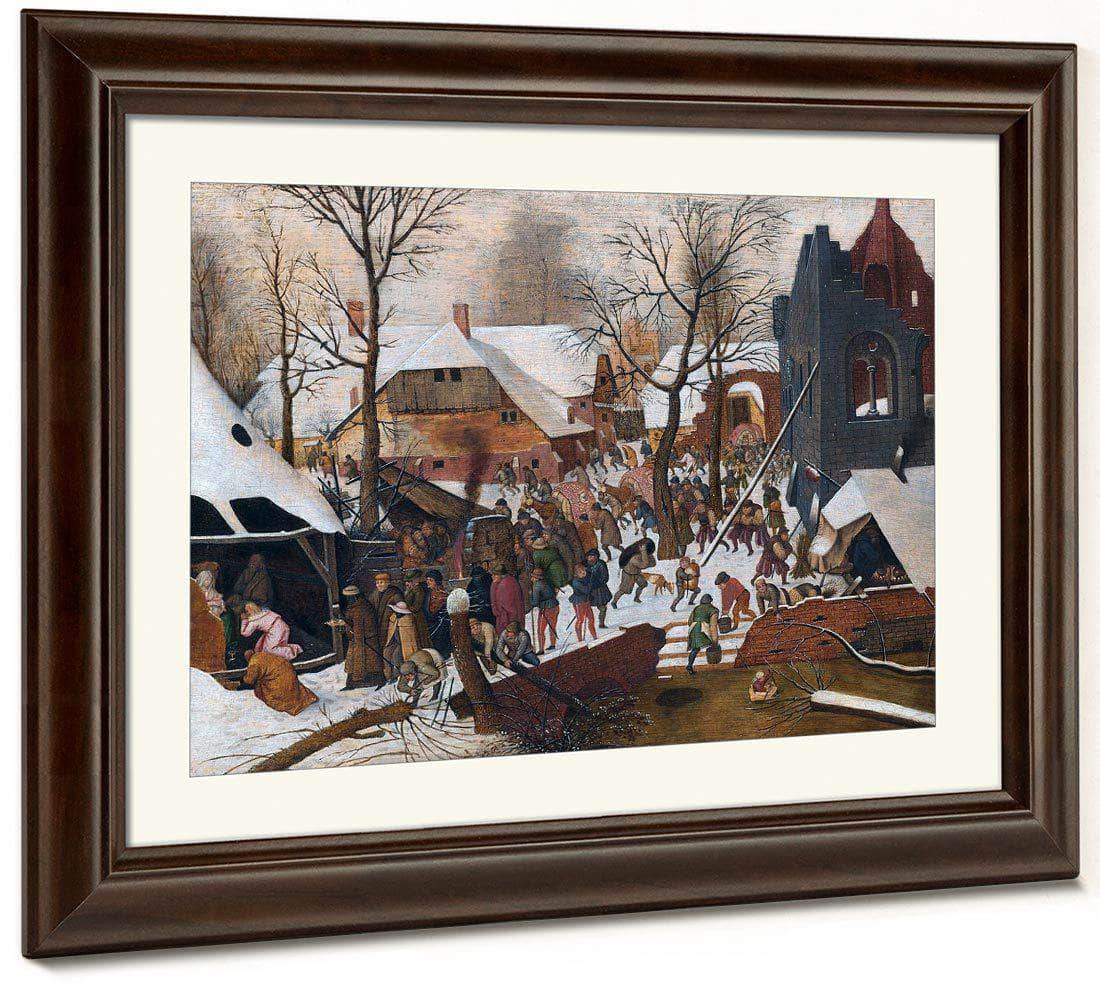 He Kings In The Snow 1567 Tempera 35X55Cm Museum Oskar Reinhart Am Stadtgarten 1 By The Elder Fine Art Print