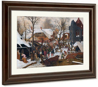 He Kings In The Snow 1567 Tempera 35X55Cm Museum Oskar Reinhart Am Stadtgarten 1 By The Elder Fine Art Print