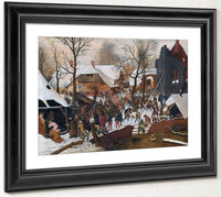 He Kings In The Snow 1567 Tempera 35X55Cm Museum Oskar Reinhart Am Stadtgarten 1 By The Elder Fine Art Print