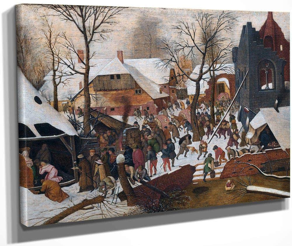 He Kings In The Snow 1567 Tempera 35X55Cm Museum Oskar Reinhart Am Stadtgarten 1 By The Elder Fine Art Print