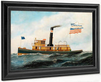 He Ocean Going Tug May Mcwilliams By Antonio Jacobsen Fine Art Print