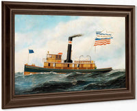 He Ocean Going Tug May Mcwilliams By Antonio Jacobsen Fine Art Print