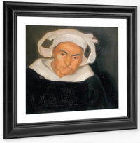 Head Of A Breton Woman By Diego Rivera Fine Art Print