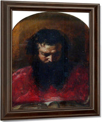 Head Of A Cardinal By William Etty Fine Art Print