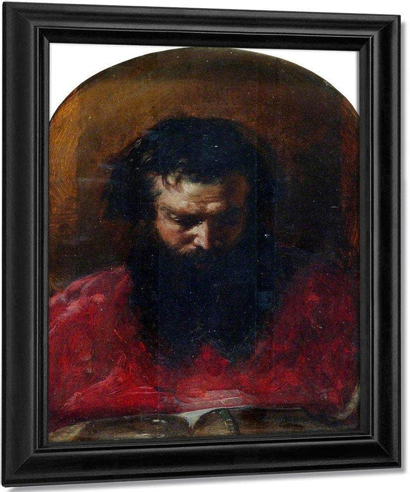 Head Of A Cardinal By William Etty Fine Art Print