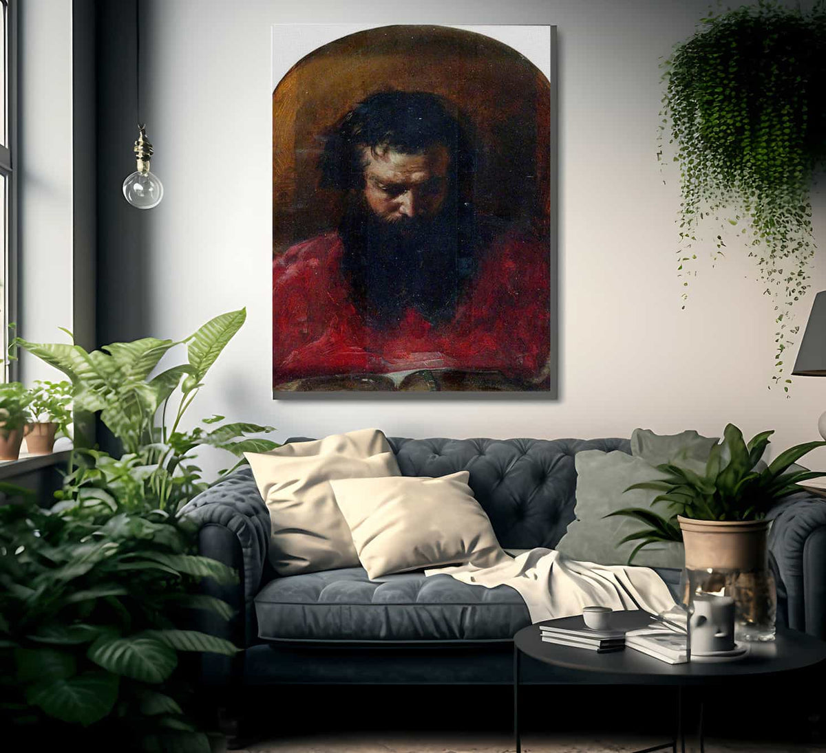 Head Of A Cardinal By William Etty Fine Art Print