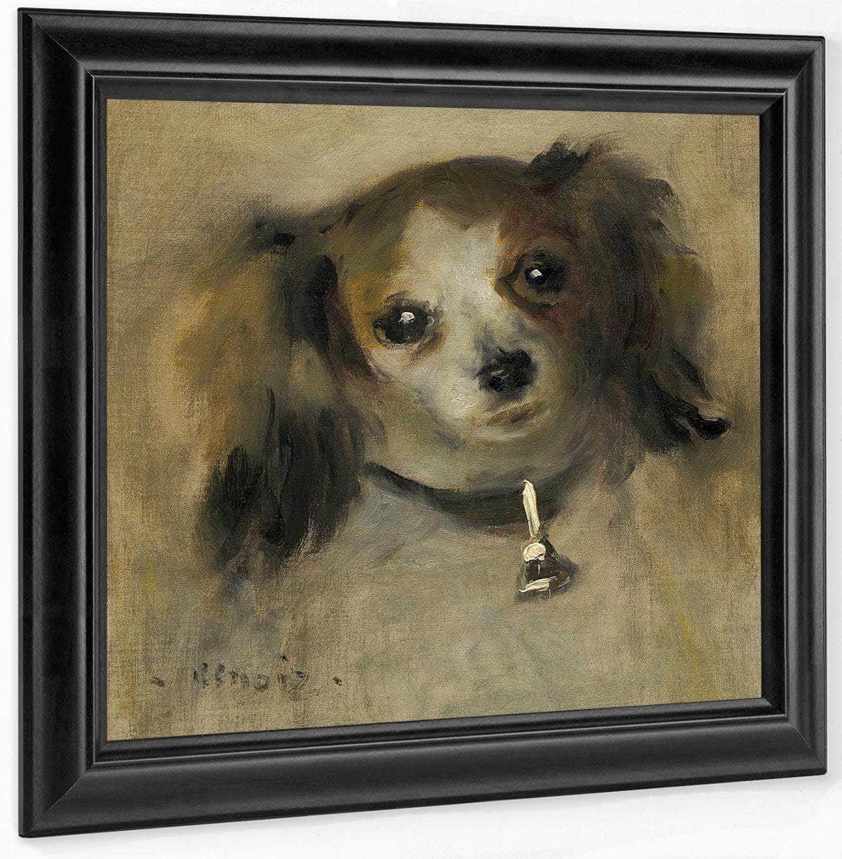 Head Of A Dog Pierre Auguste Renoir Fine Art Print