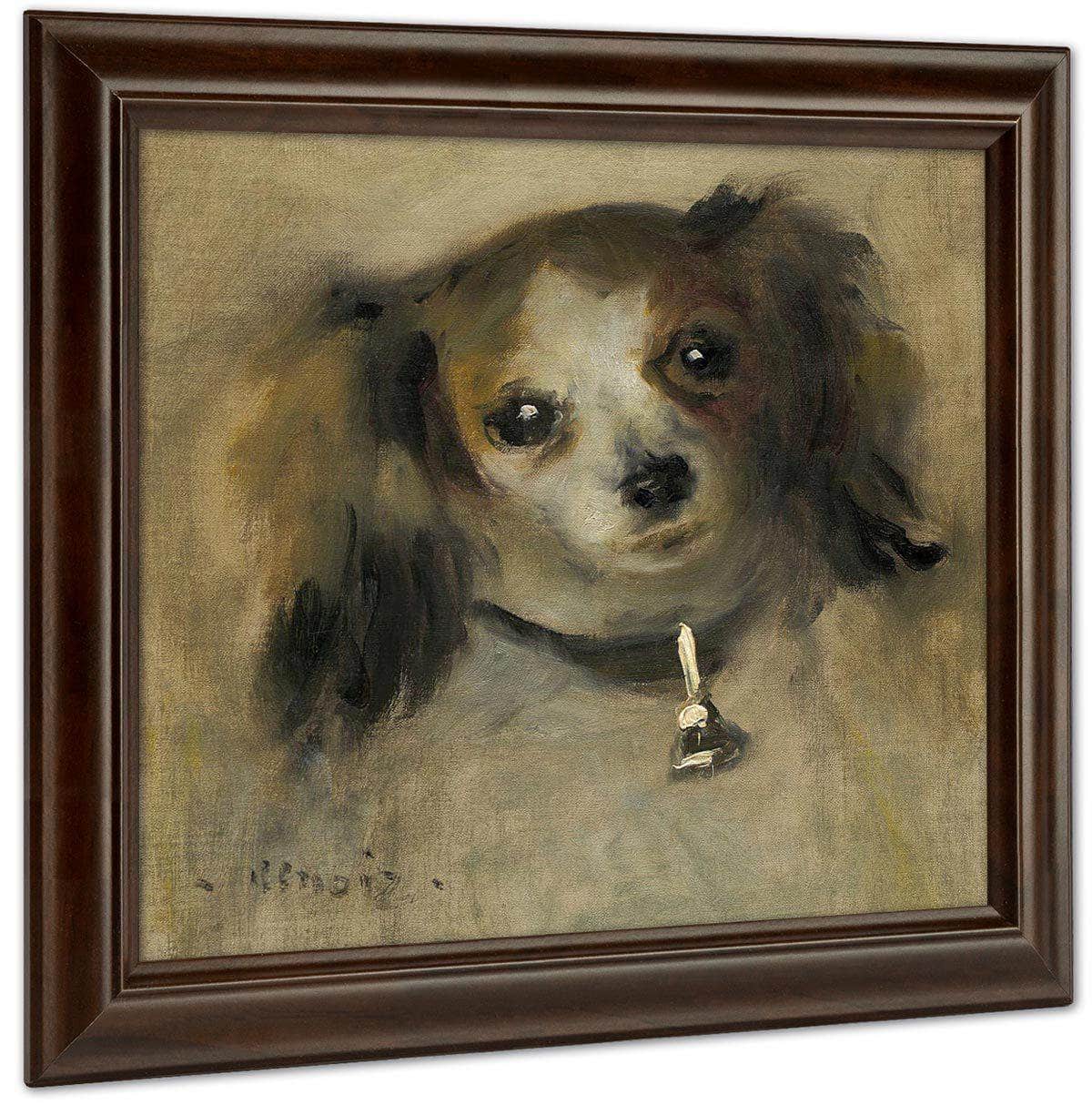 Head Of A Dog Pierre Auguste Renoir Fine Art Print