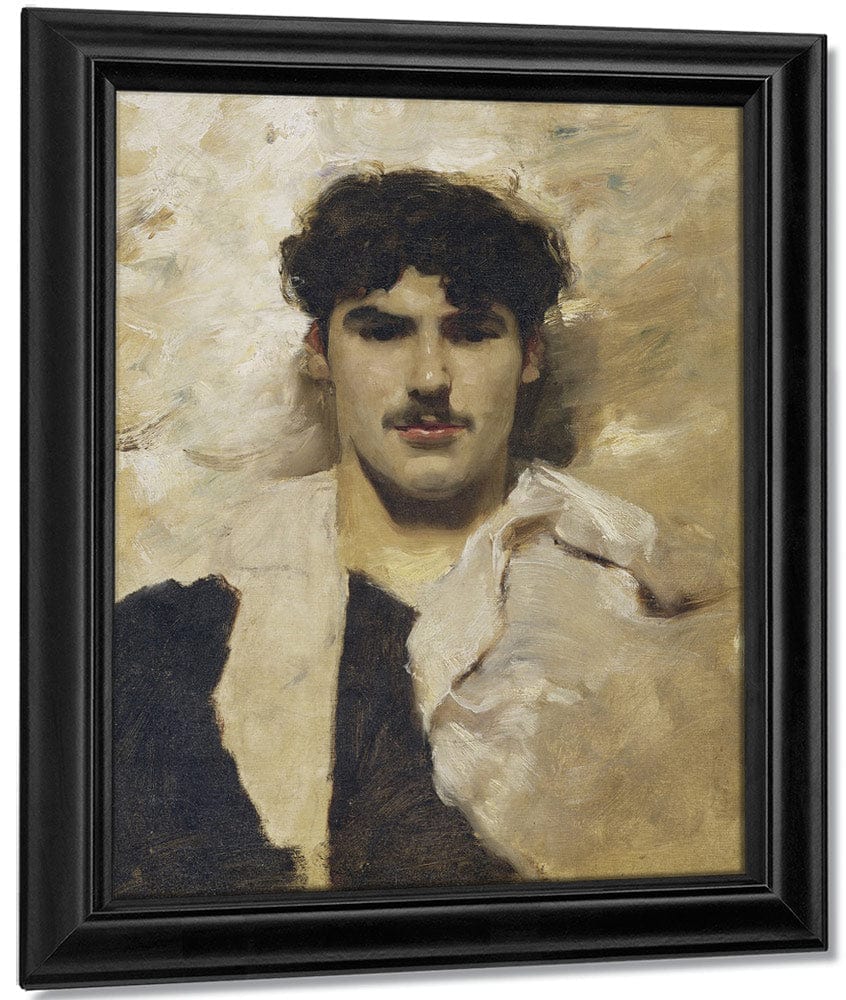 Head Of A Gondolier By John Singer Sargent Fine Art Print