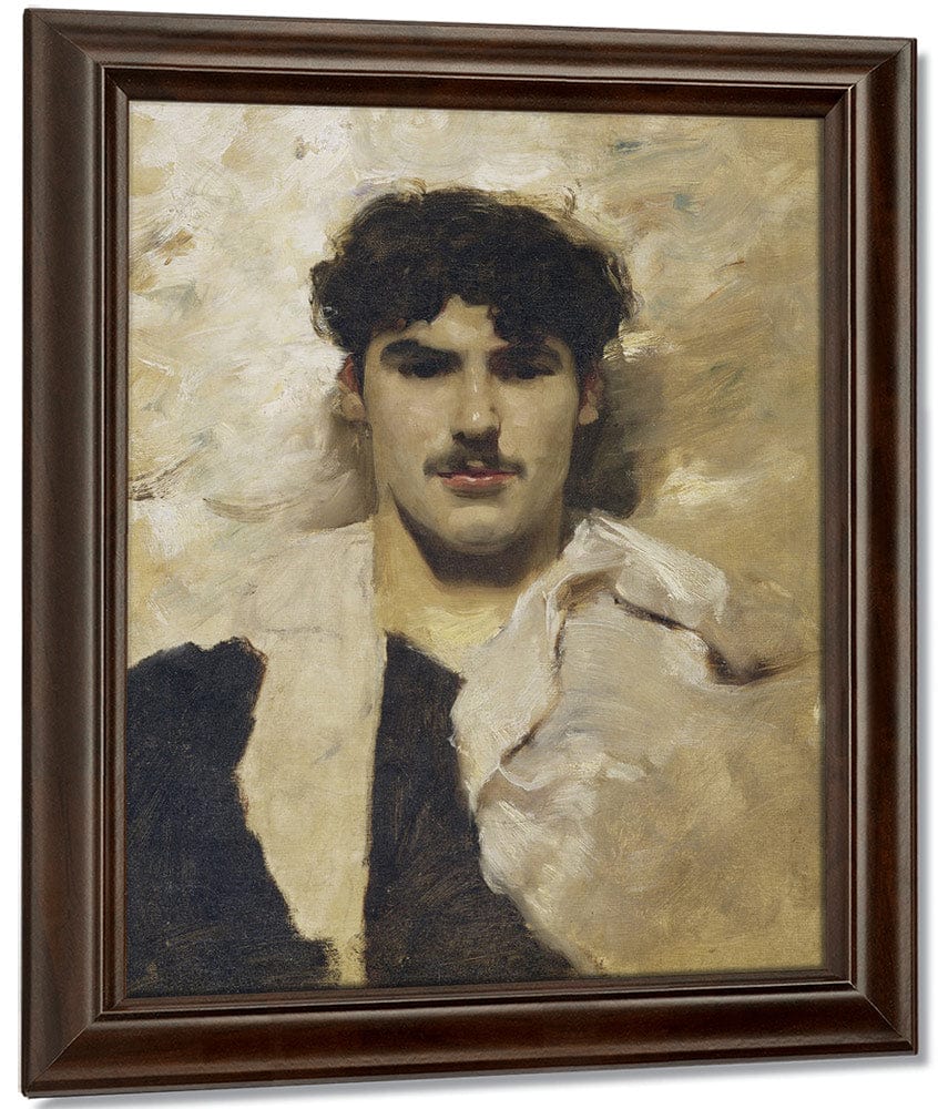 Head Of A Gondolier By John Singer Sargent Fine Art Print