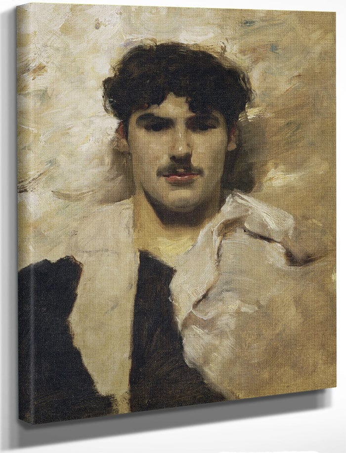 Head Of A Gondolier By John Singer Sargent Fine Art Print