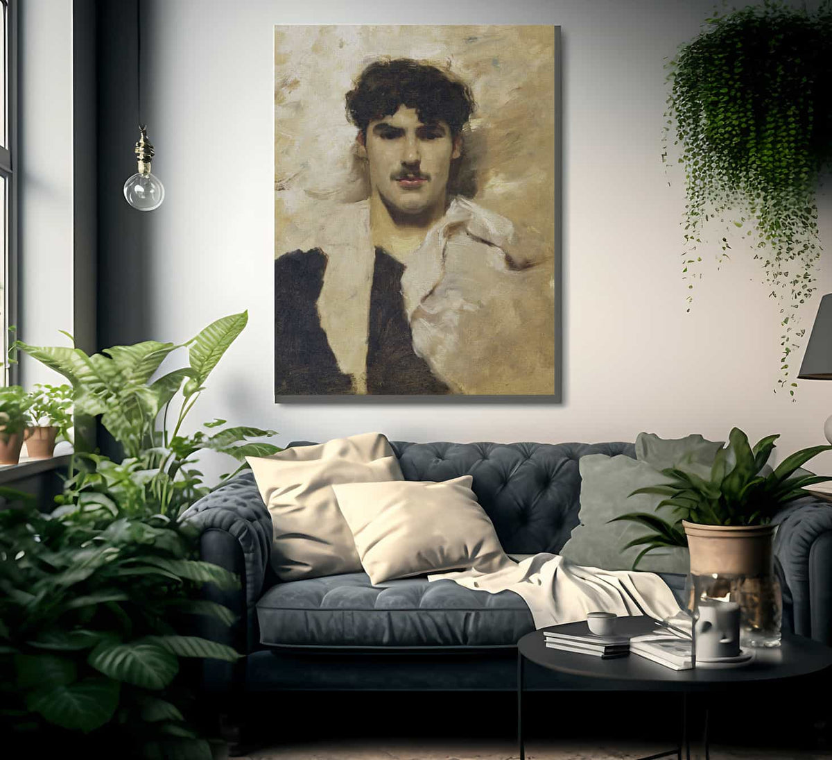 Head Of A Gondolier By John Singer Sargent Fine Art Print