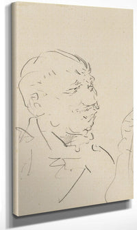 Head Of A Man By Henri Marie Raymond De Toulouse Lautrec Monfa Fine Art Print