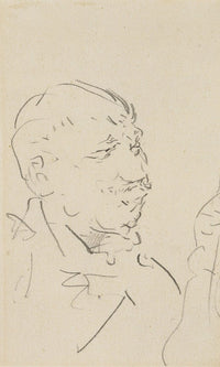 Head Of A Man By Henri Marie Raymond De Toulouse Lautrec Monfa Fine Art Print