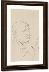 Head Of A Man By Henri Marie Raymond De Toulouse Lautrec Monfa Fine Art Print
