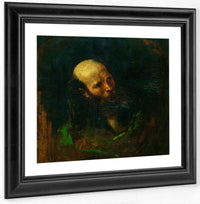 Head Of A Monk By William Etty Fine Art Print