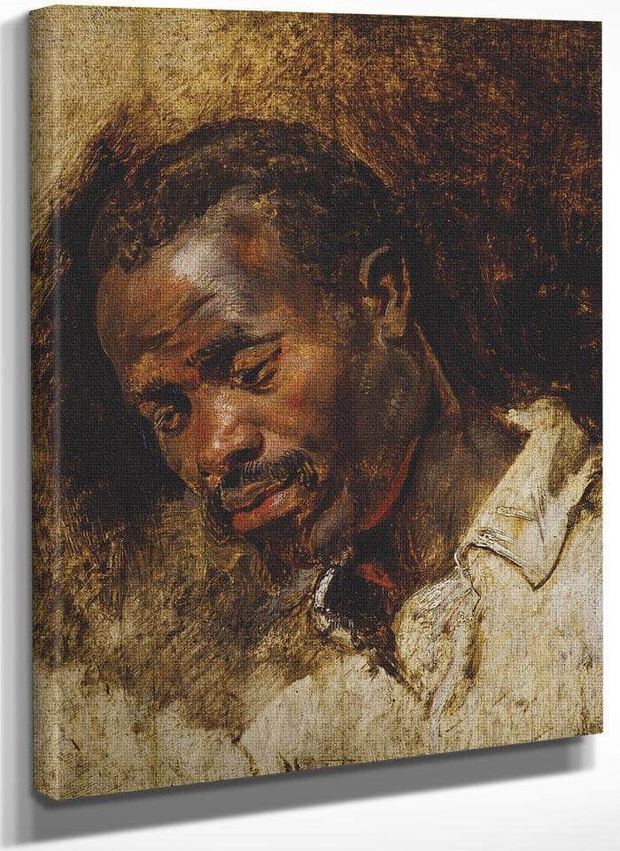 Head Of A Moor By Peter Paul Rubens Fine Art Print