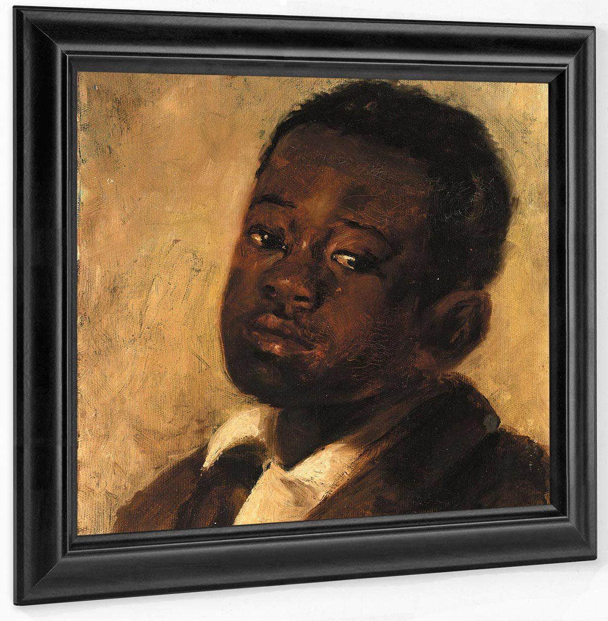 Head Of A Negro Boy By Alice Pike Barney Fine Art Print