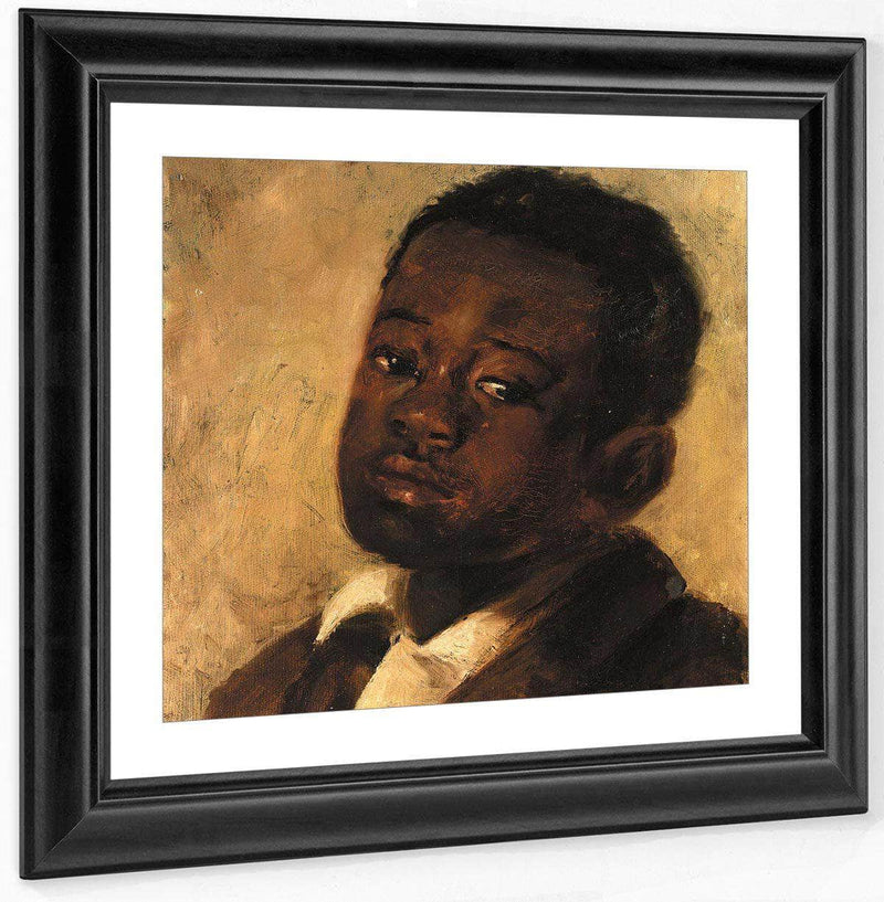 Head Of A Negro Boy By Alice Pike Barney Fine Art Print