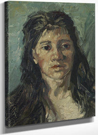 Head Of A Prostitute By Vincent Van Gogh Fine Art Print