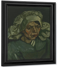 Head Of A Woman 3 By Vincent Van Gogh Fine Art Print
