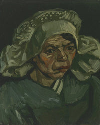 Head Of A Woman 3 By Vincent Van Gogh Fine Art Print