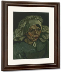 Head Of A Woman 3 By Vincent Van Gogh Fine Art Print