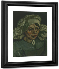 Head Of A Woman 3 By Vincent Van Gogh Fine Art Print
