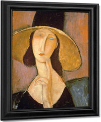 Head Of A Woman By Amedeo Modigliani Fine Art Print